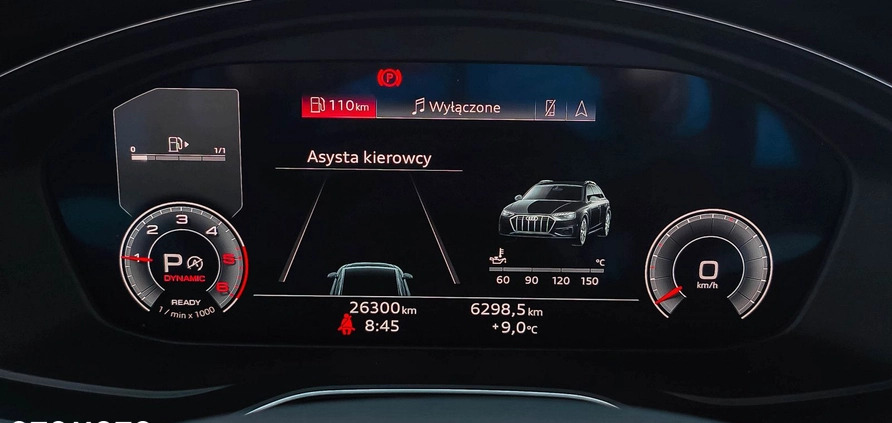 Audi A4 Allroad cena 219900 przebieg: 26300, rok produkcji 2023 z Częstochowa małe 277
